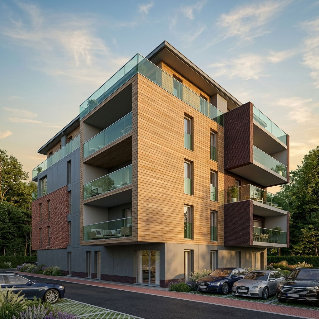 Complexe immobilier & maison de repos à Pecq