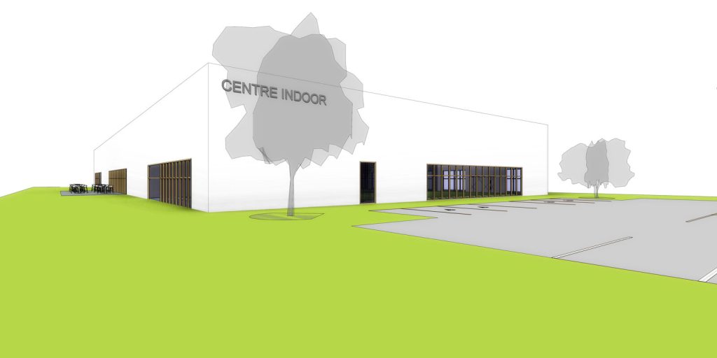 Construction d'un centre indoor futsal padel de 3 003 m² à Tournai