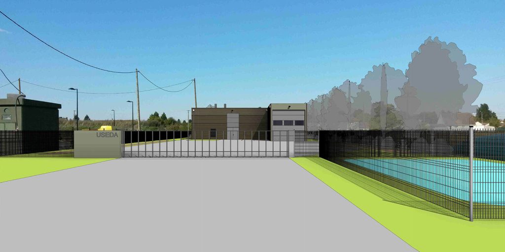 Construction d'une chaufferie biomasse de 315 m² à Sissonne