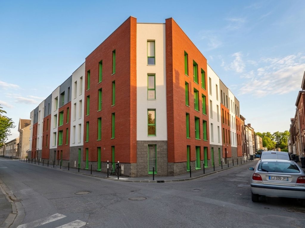 Construction de 32 appartements et réhabilitation de 1 846 m² à Valenciennes