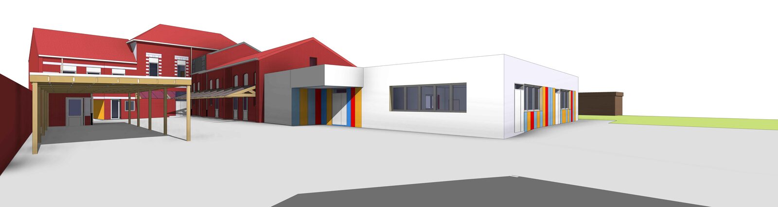 Extension d'une école primaire et maternelle à Laventie