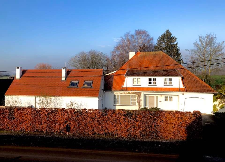 Extension d'une maison unifamiliale avec piscine à Tournai