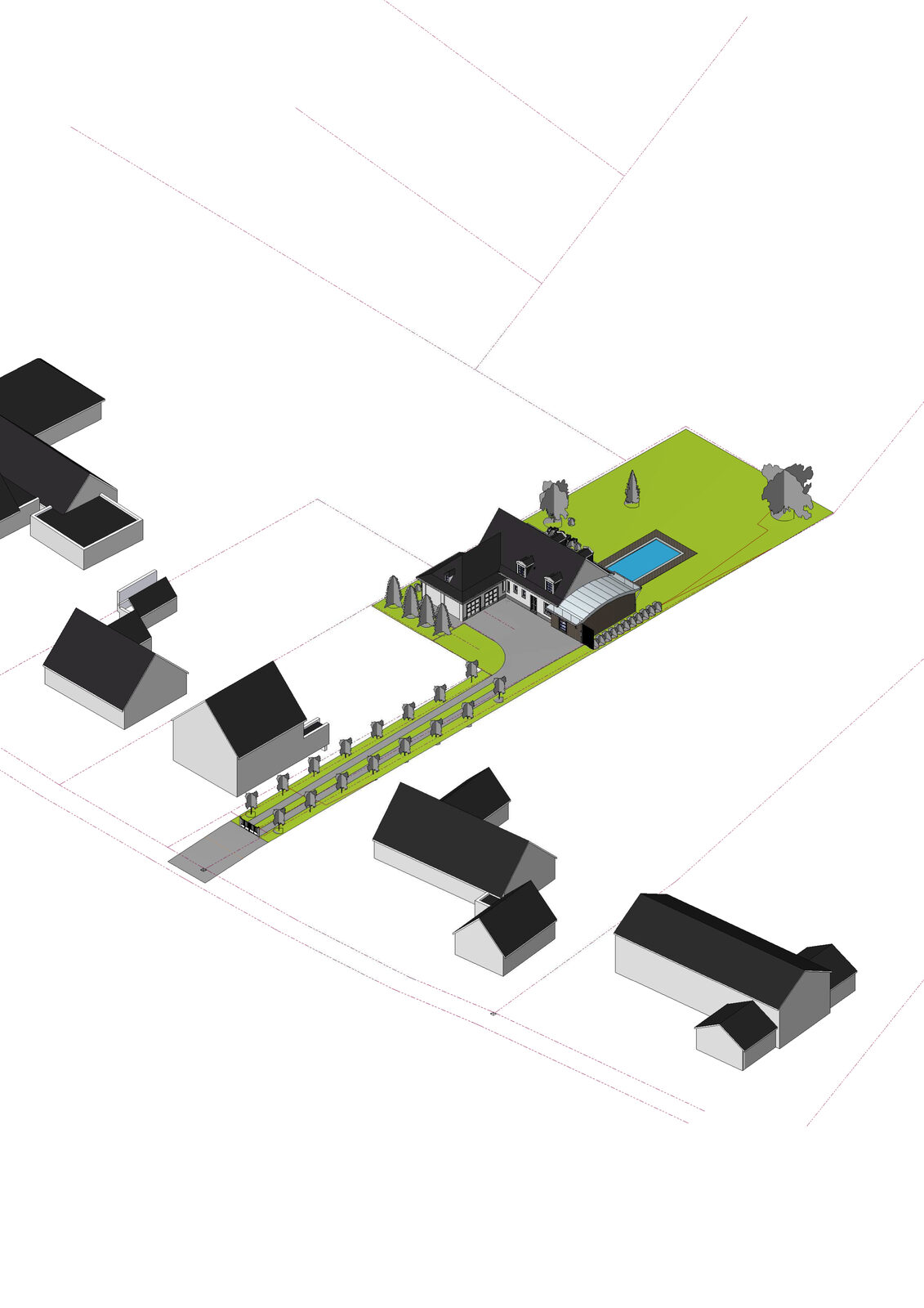Extension et transformation d'une maison unifamiliale à Tournai