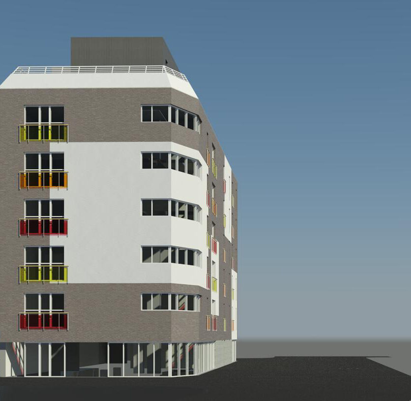 Immeuble collectif avec rez-de-chaussée commercial de 2 416 m² à Lille