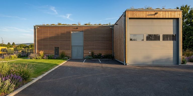 Bâtiment technique à Sissonne — Adrien Carlier Architecte