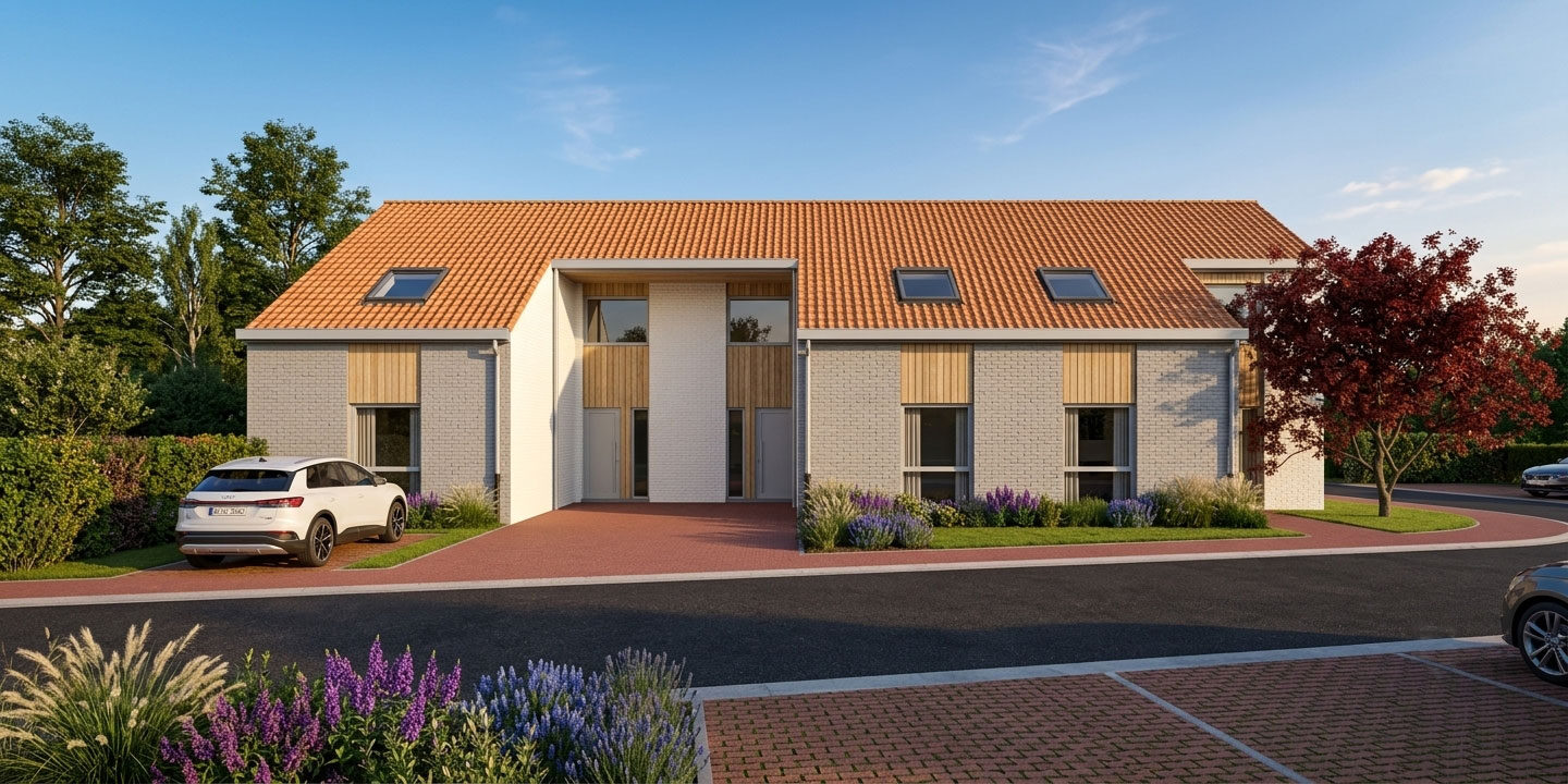 Transformation et extension d'une maison et de logements à Fleurbaix
